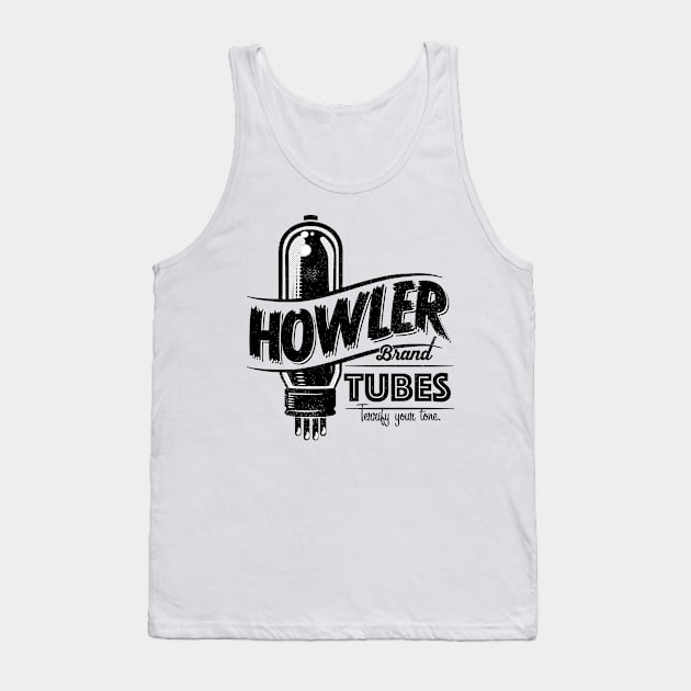 Old Howler Brand Vacuum Tube custom graphic Tank Top by SerifsWhiskey